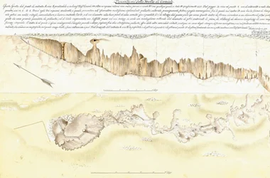Eine Morphologie der Höhle in Vilenica